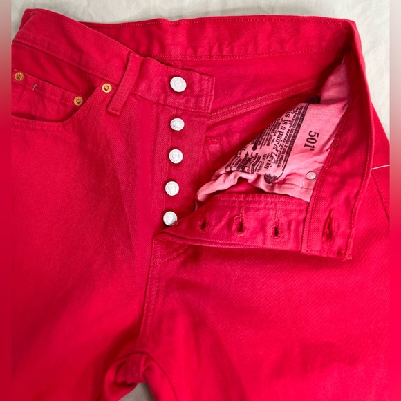 Levis 501 Premium San Francisco  Button-Fly Women Size 26X28 - Picture 6 of 11